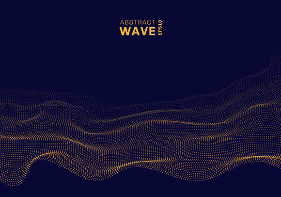 3D Dynamic Wave Dots Particles Tech Redefining Visual Innovation