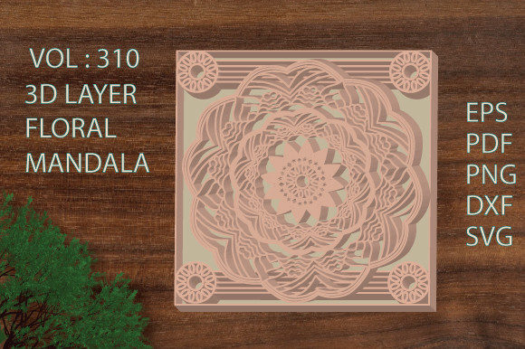 3D Floral Mandala Art as a Unique Expression of Mother’s Day