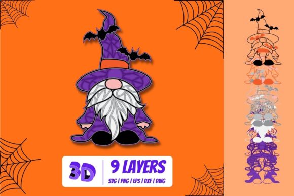 3D Gnome 1 SVG: A Bold, Playful Display Font