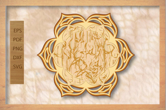 3d Layer Mandala Gold Wooden SVG 39: A Tool for Creative and Professional Workflows