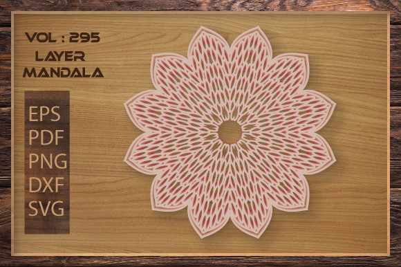 3D Multilayer Moms Mandala Pack SVG: A Creative Tool for Every Designer