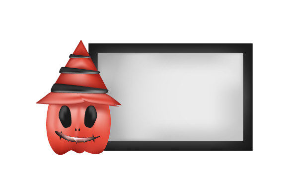 3D Pumpkin Witch Hat Blank Blackboard: A Creative Tool for Workflow Integration