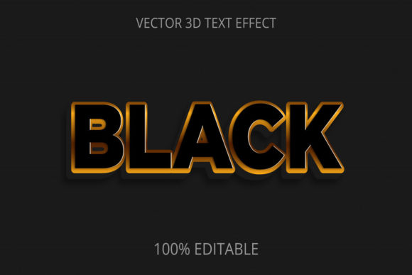 3D Text Effect Black: A Strategic Tool for Visual Impact and Brand Clarity