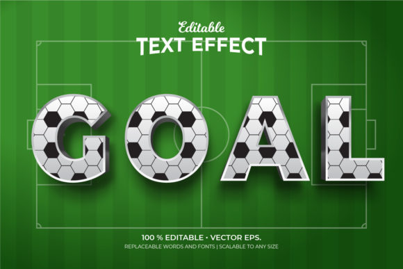 Goal 3d Style Editable Text Effects: A Strategic Tool for Clear Communication and Creative Expression