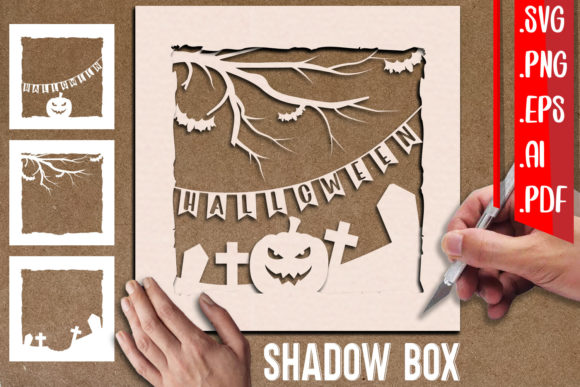 Halloween Shadow Box 3D - Papercut: A Unique Craft for Creative Expression