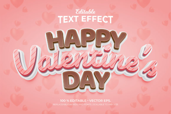 Happy Valentine’s Day 3D Text Effects: A Creative Way to Express Love