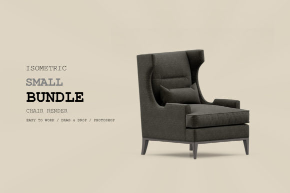 Isometric Armchair 3D Rendering Pac 133: A Professional Tool for Creative and Business Applications