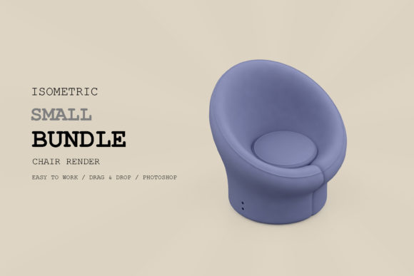 Isometric Chair 3D Render Pack 24: A Comprehensive Overview