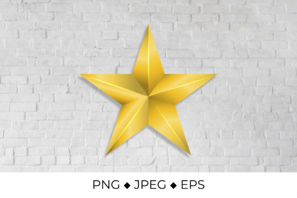 Metallic Gold Star, 3D Golden Star Icon: A Comprehensive Evaluation