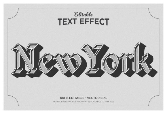 New York 3d Editable Text Effects: A Powerful Tool for Modern Designers