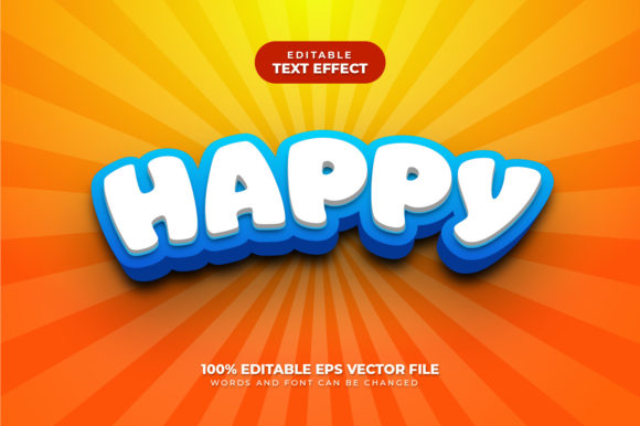 The Art of Happy 3D Text Effects: A Complete Guide to Editable Text Design